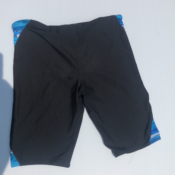 Speedo jammers performance men swim shorts, size 38, black and blue, new - Picture 2 of 5